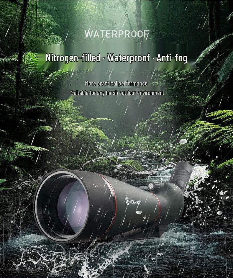 Thunder Dragon 25-75X100 HD Large Aperture High Magnification Outdoor Target Shooting & Bird Watching Scope