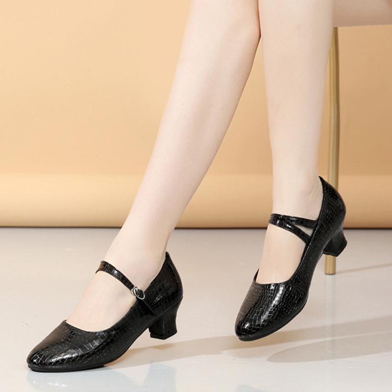 Обувь для современного танца, женская обувь для вальса, туфли для латинских бальных танцев на каблуке 5 см