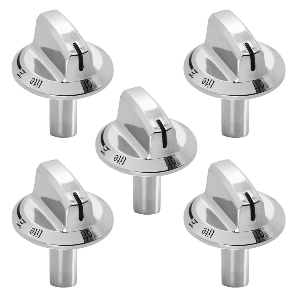 5 шт./набор ручек управления поворотным переключателем газовой плиты, запасные части для духовки Frigidaire, аксессуары для газовой плиты 5304504839, AP6997304