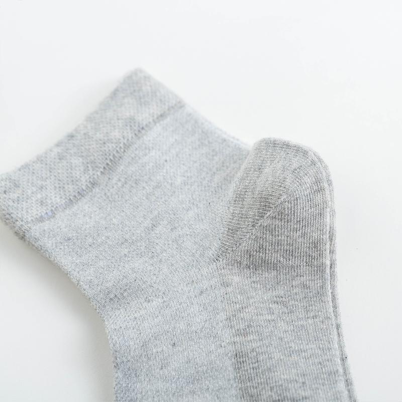 5 пар мужских носков из органического хлопка, сетчатые дышащие деловые носки, повседневные спортивные носки на весну и лето, новинка для мужчин, большие размеры, EUR38-45