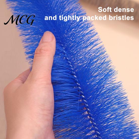Flexible Head Cleaning Brush 3/6Pcs Bendable Microfiber Brush, Ceiling Fan Cleaner Duster with Head, for Fans Blinds Cobwebs Curtains & Household