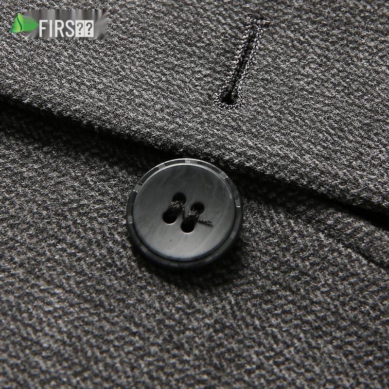 Мужской пиджак в стиле business casual из смесовой шерсти