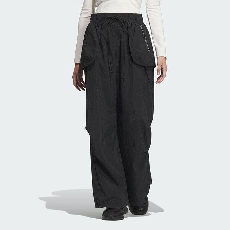 Adidas PARACHUTE TRACKSUIT BOTTOMS Casual Pants Women's Black JI7542