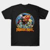 Мужская черная футболка с принтом Fraggle Rock Печать на трансферной бумаге без вырезания Хлопковая футболка