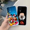 Прозрачный чехол для телефона Микки и Минни Маус для Motorola Moto G7 G8 G9 G84 G85 G73 G24 G15 Z2 Play Power Plus