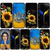 Для Samsung Galaxy S24 S23 iPhone 15 14 Xiaomi Redmi Note 13 12 11 8 Plus 10 9 Pro Max X XR чехол для телефона Flower Sunflower Flag OPPO Huawei Cover
