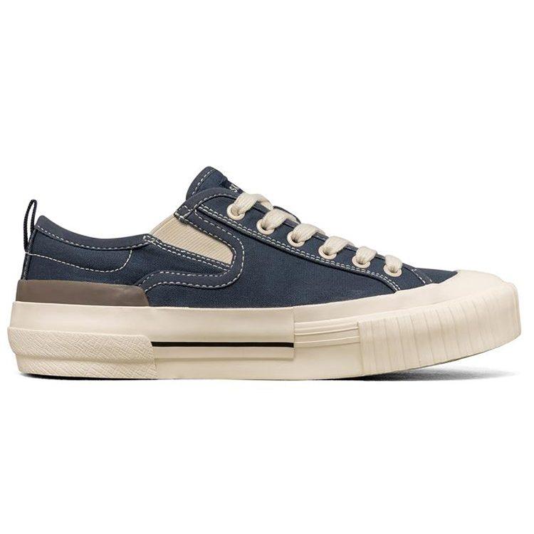 Skechers New Moon Low Canvas Shoes Navy Women's 155391-NVY