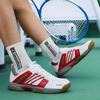 Мужская спортивная обувь Классическая профессиональная мужская и женская обувь для тренировок по теннису Уличная обувь для бадминтона Дышащая Нескользящая спортивная обувь