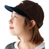[Nakota] Corduroy Logo Baseball Cap Brown
