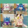 Bow Cute Cartoon Aristocats And Reading Design Student Backpack For Daily