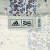 Косметика adidas Вышивка в одну точку цветочный узор гольф Футболка-поло с коротким рукавом Женская Б/у