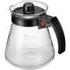 Kalita 800 Server N, an easy-pour coffee server for 4-7 people, made of heat-resistant glass and suitable for insulated coffee makers (103), 800ml cap