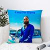 N-Nipsey H-Hussle RAP Pillow Case Plush Fabric Soft Pillowcase Double Sided Print Sofa Cushion Cover Throw Pillow Cover