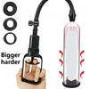 Penis Pump Penis Enlargement Vacuum Male Lasting Masturbator Dick Extender Man Cock Increase Length Enlarger Trainer Sexy Toys