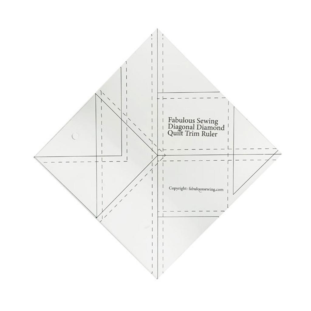 Акриловая линейка для пэчворка, многофункциональная швейная линейка, линейка для резки, линейка для квилтинга, швейные принадлежности для любителей рукоделия