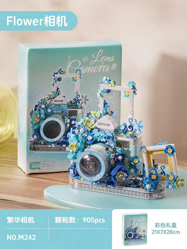 Фотокамера Moc Строительные Блоки Игрушки Наборы Мини Блоки Конструктор Diy Кирпичи Игрушка Для Детей Девочки 6 Лет Подарок Домашний Декор