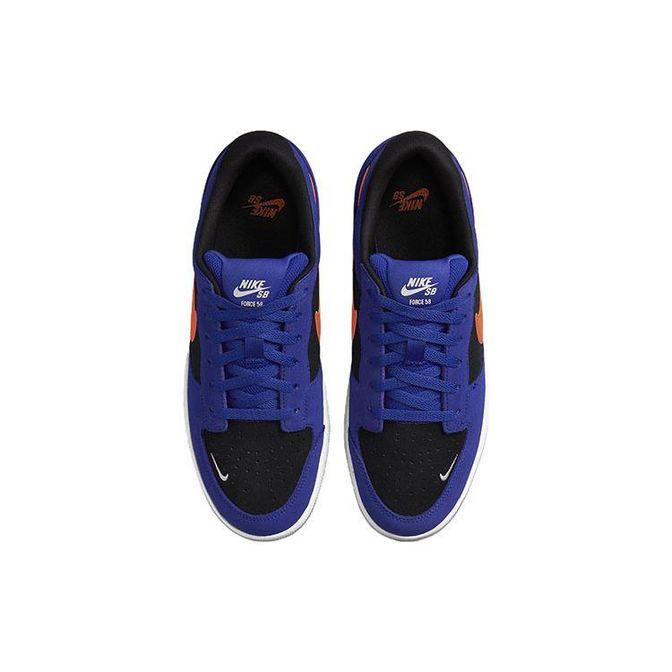 Nike Кроссовки унисекс Force 58 SB Concord Team Оранжевые Синие Черные CZ2959-404