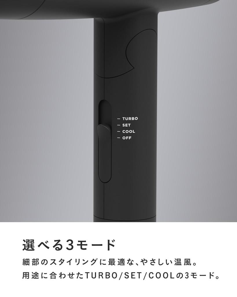 SALONIA Speedy Ion Dryer Фен для волос Большой объем воздуха Быстрая сушка Легкий отрицательный ион [2024 Весна/Лето Ограниченная серия] [Celebrate Yellow] SL-013CY