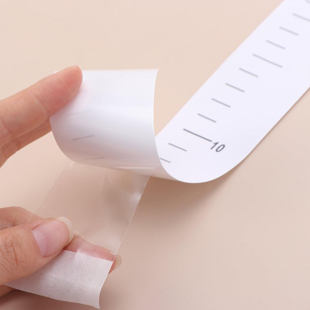 2-Meter Height Growth Chart Transparent Measuring Ruler Living Room