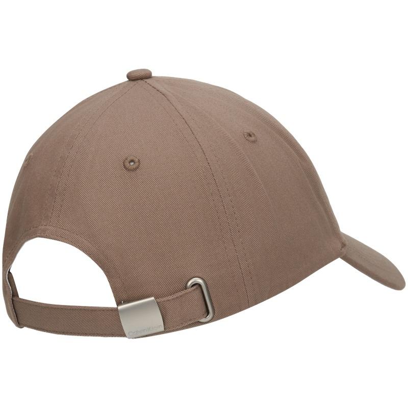 Calvin Klein Classic letter embroidery pure cotton casual sports cotton baseball cap men and women same style couple style sand pottery 4G5002G-VFU