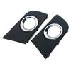 For VW Volkswagen Amarok 2010 2011 2012 2013 2014 2015 2016 Car Fog Lamp Cover Front Bumper Fog Lamp Trim Cover Frame Lid Bezel