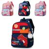 Trendy Cool Kids Backpack With Animal Pattern And Colorful Stitching For Grade 1-2