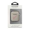 Guess Guaca2Lsvsgp Airpods 1/2 Cover Szaro Różowy/Grey Pink Silicone Vintage