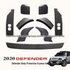 Защита кузова Defender 110 2020, комплект из 9 частей: Полоски против царапин и столкновений