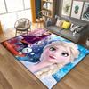 Frozen cartoon print decorative rug/doormat, suitable for entrances, balconies, kitchens, and bedrooms.