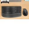 Logitech Wave Keys Ergonomic Wireless Bluetooth Keyboard & Lift Mouse Combo