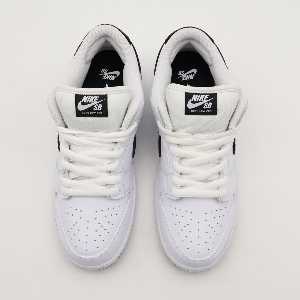HF3704-100 Nike SB Dunk Low Pro Белый Черный (Мужской)