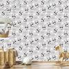 Pandas among the stars wallpaper for living room and bedroom 50x1000