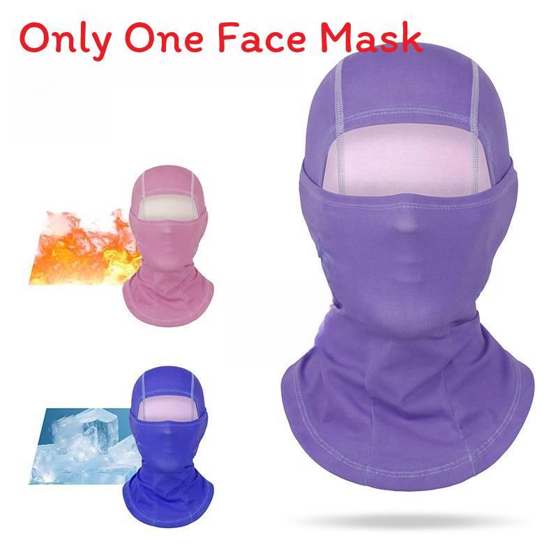 Outdoor Windproof Thermal Colorchange Face Cover For Cycling And Winter Activities