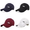 Versatile Baseball Cap With Adjustable Size And Cotton Blend For Spring Wear
