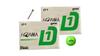 Мячи для гольфа Honma Golf D1 2024 BT2401, 2 дюжины разноцветных, в комплекте с 1 деревянной подставкой для мальчиков Мяч для гольфа Honma Golf D1 2024, летающий, с фокусировкой на дальность, 2 шт., мягкий