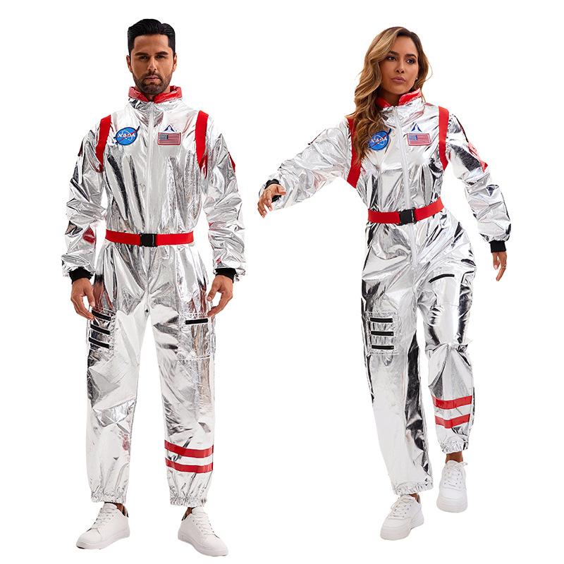 Halloween Astronaut Costume Astronaut Onesie Spacesuit Holiday Party Cosplay Costume