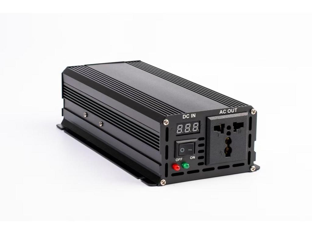 «Инвертор постоянного тока 12 В/24 В с чистым синусоидальным сигналом для хранения энергии для дома, автомобиля и грузовика»