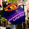 Manchester Football Print Umbrella Automatic Opening/ Closing - Portable Foldable Design - Daily use for Travel/Outdoor - Gift for Birthday