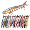 Luya Fishing Fake Bait Multi-Section Fish 16 Color 13Cm 18G Bionic Multi-Section Bait Hard Bait
