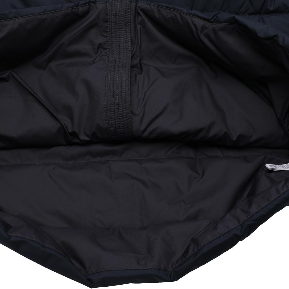 Nike Мужской длинный утепленный жилет с капюшоном Черный Белый AA8854-081