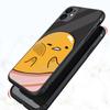 Чехол KT71 Lazy Egg Gudetama для Xiaomi Poco X6 X4 M5 M6 F5 F6 C65 C55 C50 C51 C40 Redmi Note 7 8 14C A3X 13C 12C 11 10A 9C Pro, черный мягкий чехол