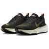 Nike Мужские кроссовки для бега ZoomX Invincible Run Flyknit 3 Черный Бронзовый Оливковый Ауру Янтарно-коричневый DR2615-004