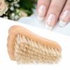 Wooden Wooden Nail Cleaning Brush Original Wood Pedicure Manicure Cleansing Brush  Nail Shops