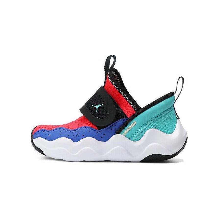 Jordan 23/7 Black Siren Red Hyper Royal Hyper Jade (TD) Kids Sneakers DQ9294030