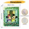 Disney couple oil painting hand painting art kit coloring painting handmade diy home decoration gift
