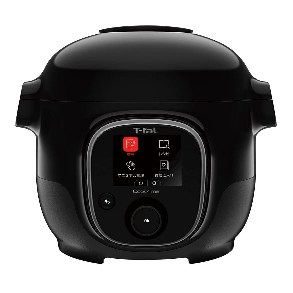 Tefal Electric Pressure Cooker 3L 250 Recipes for Me Pressure Cooking 7 Roles In 1 CY8748JP Built-in "Cook Black"