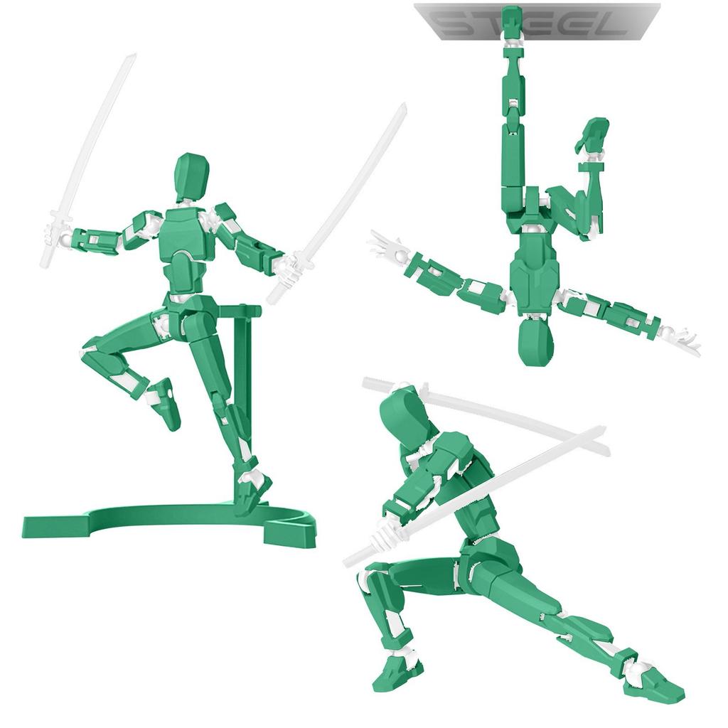 Магнитная кукла с 13 шарнирами, подвижная кукла, игрушка, манекен 4-го поколения, самодельная кукла, уменьшающаяся полностью