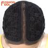 FASHION IDOL 38 inch Straight Lace Wigs Synthetic Long Straight Hair T Part Lace Wigs Ombre Blonde Brown Cospaly Wigs For Woman