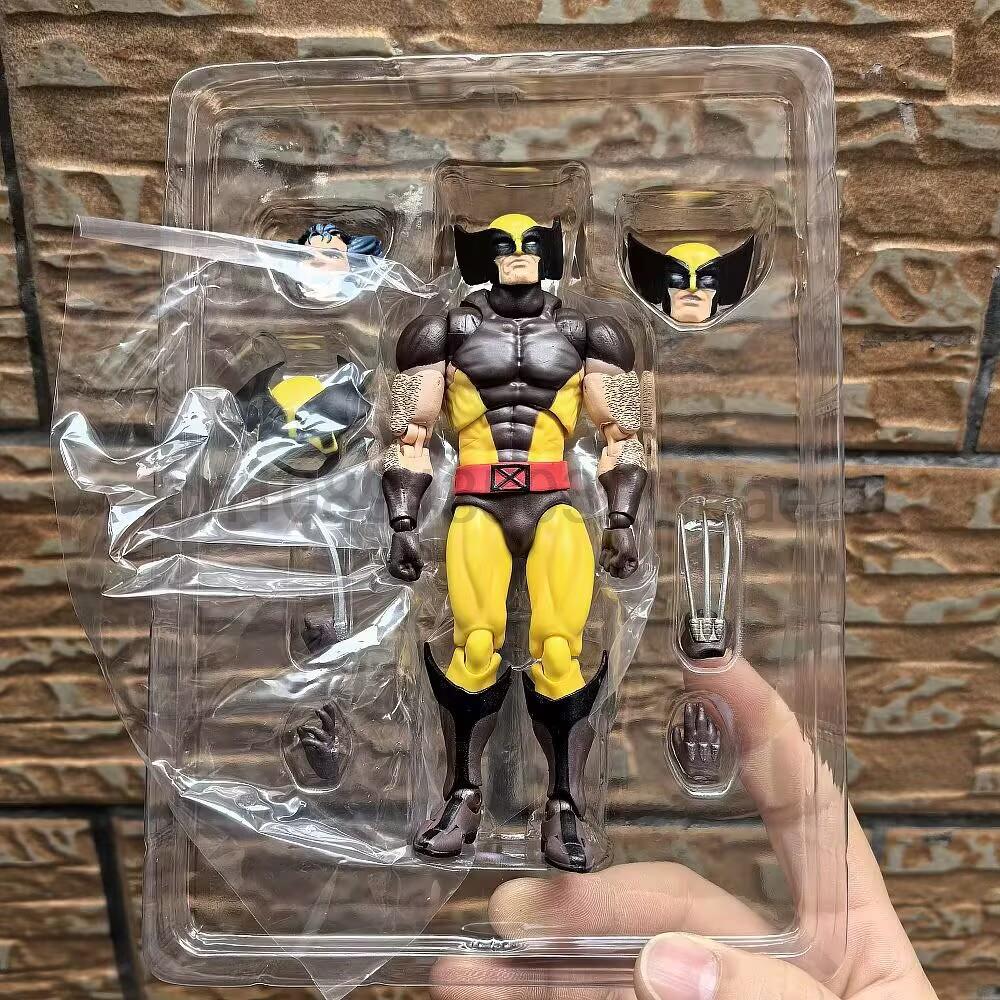 CT Toys Фигурка Дэдпул 3 Фильм Росомаха Mafex 096 138 Коричневая Комикс Версия Фигурка Действия Люди Икс Статуя Модель Игрушки Крутая Кукла Подарок