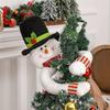 Christmas Decorations Santa Claus Snowman Tree Top Star Christmas Tree Hat Decoration Home Scene Decoration Decoration
